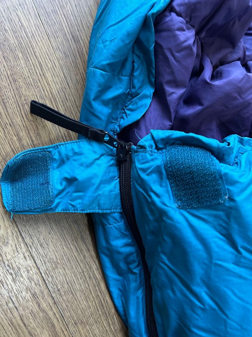 モンベル　Down Hugger #2 寝袋 青と紫