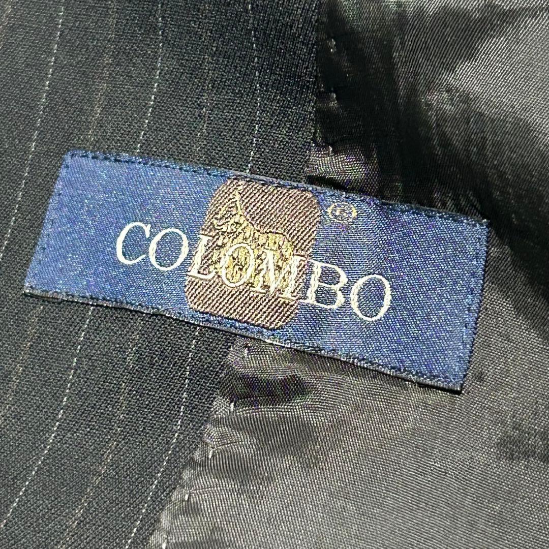 23区 46 大きいサイズ パンツスーツ ダークネイビー ストライプ 3XL