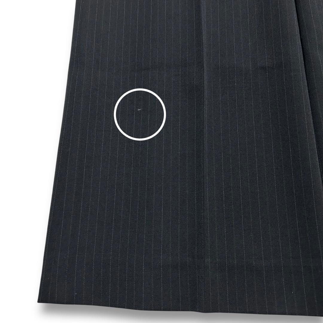 23区 46 大きいサイズ パンツスーツ ダークネイビー ストライプ 3XL