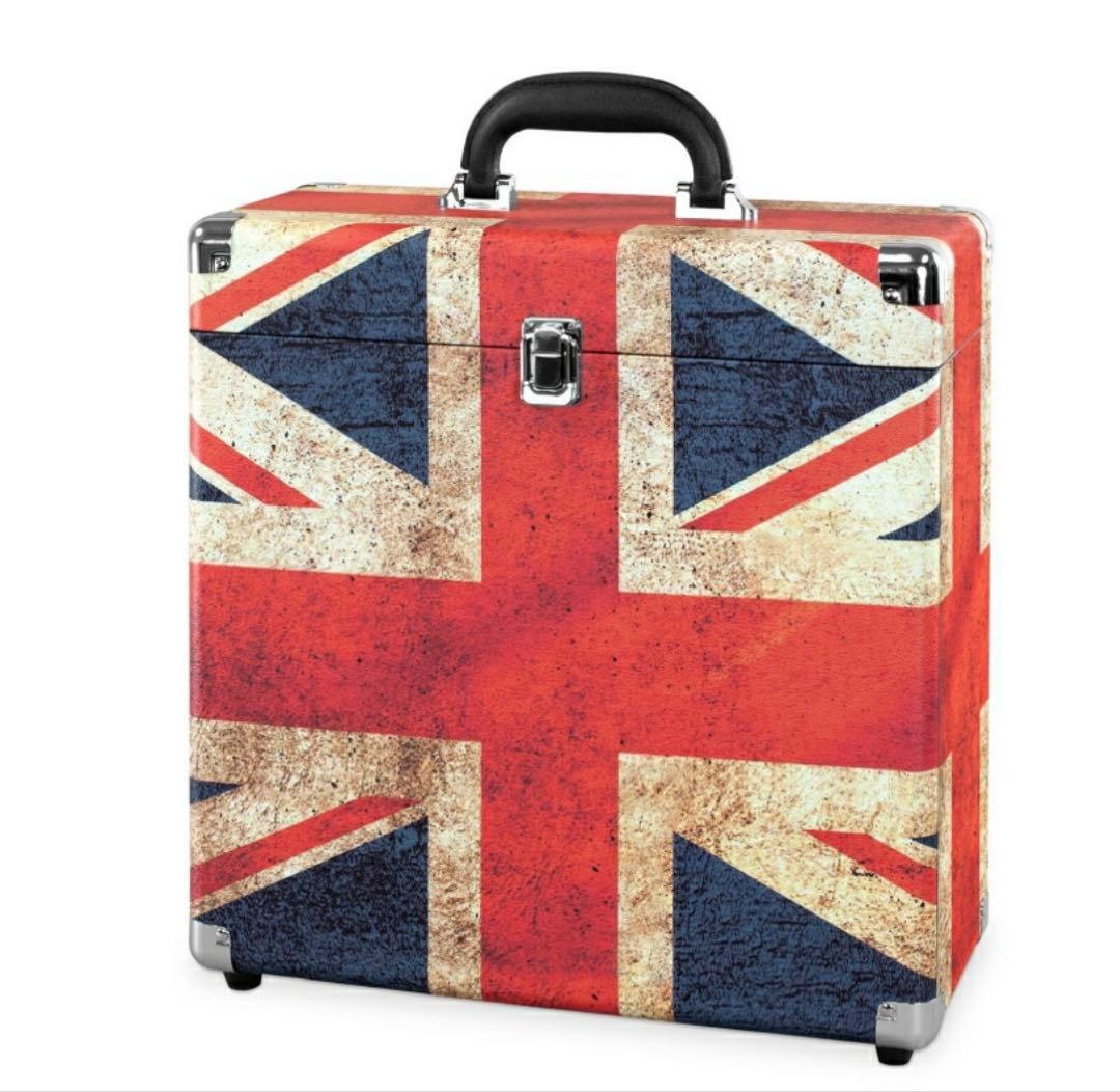 LP&NO1 レコード収納キャリーケース　バッグ　ユニオンジャック