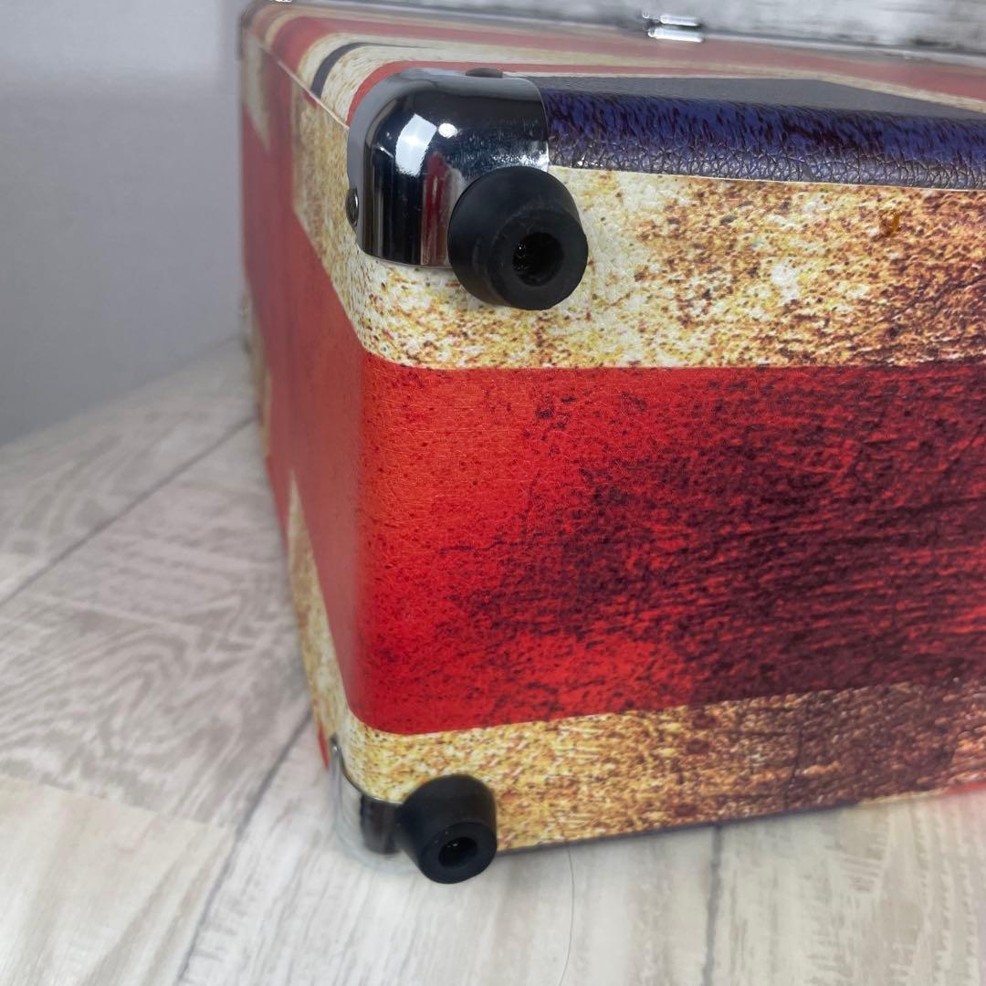 LP&NO1 レコード収納キャリーケース　バッグ　ユニオンジャック