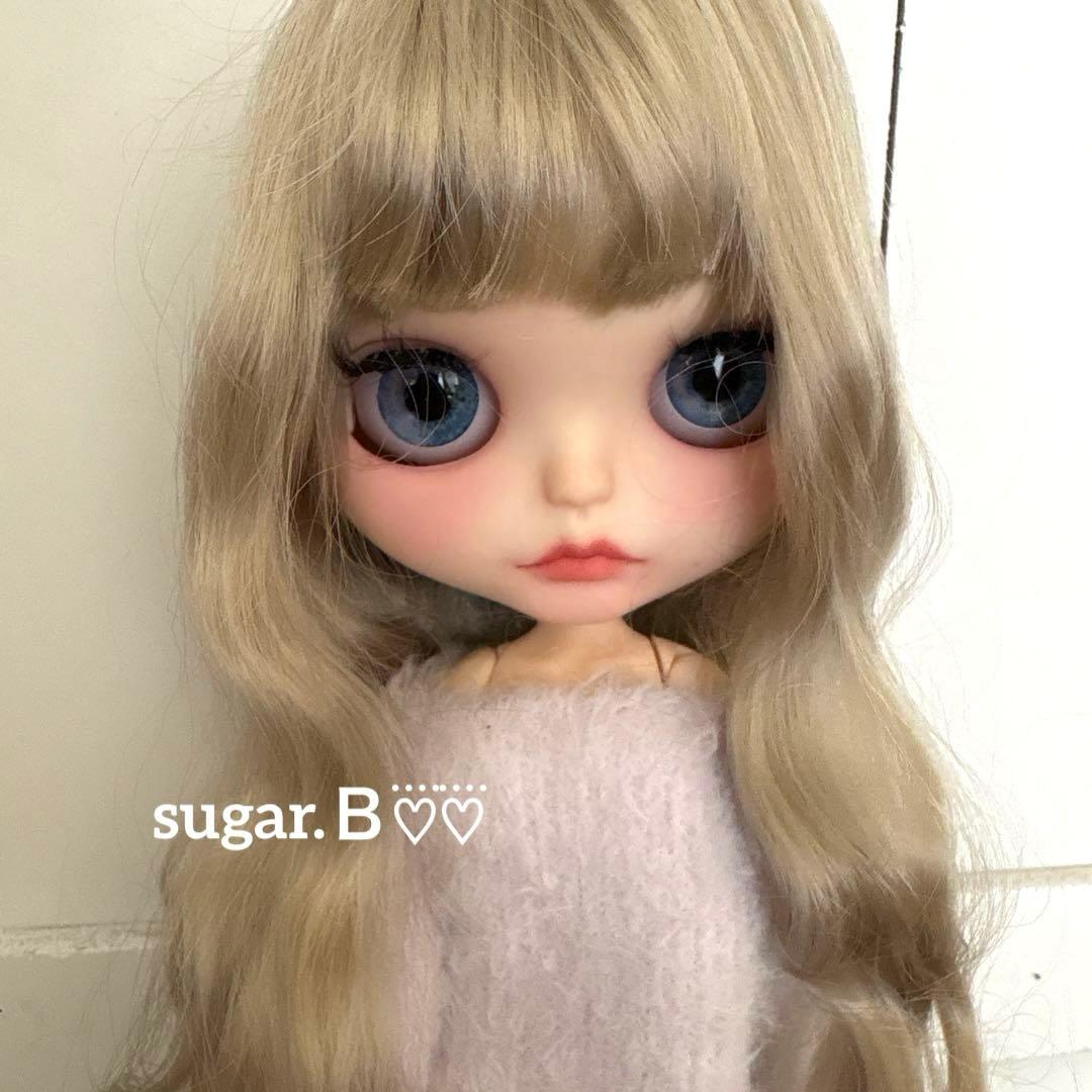 新年♡アイシードールカスタム❤︎シルバーブロンド❤︎