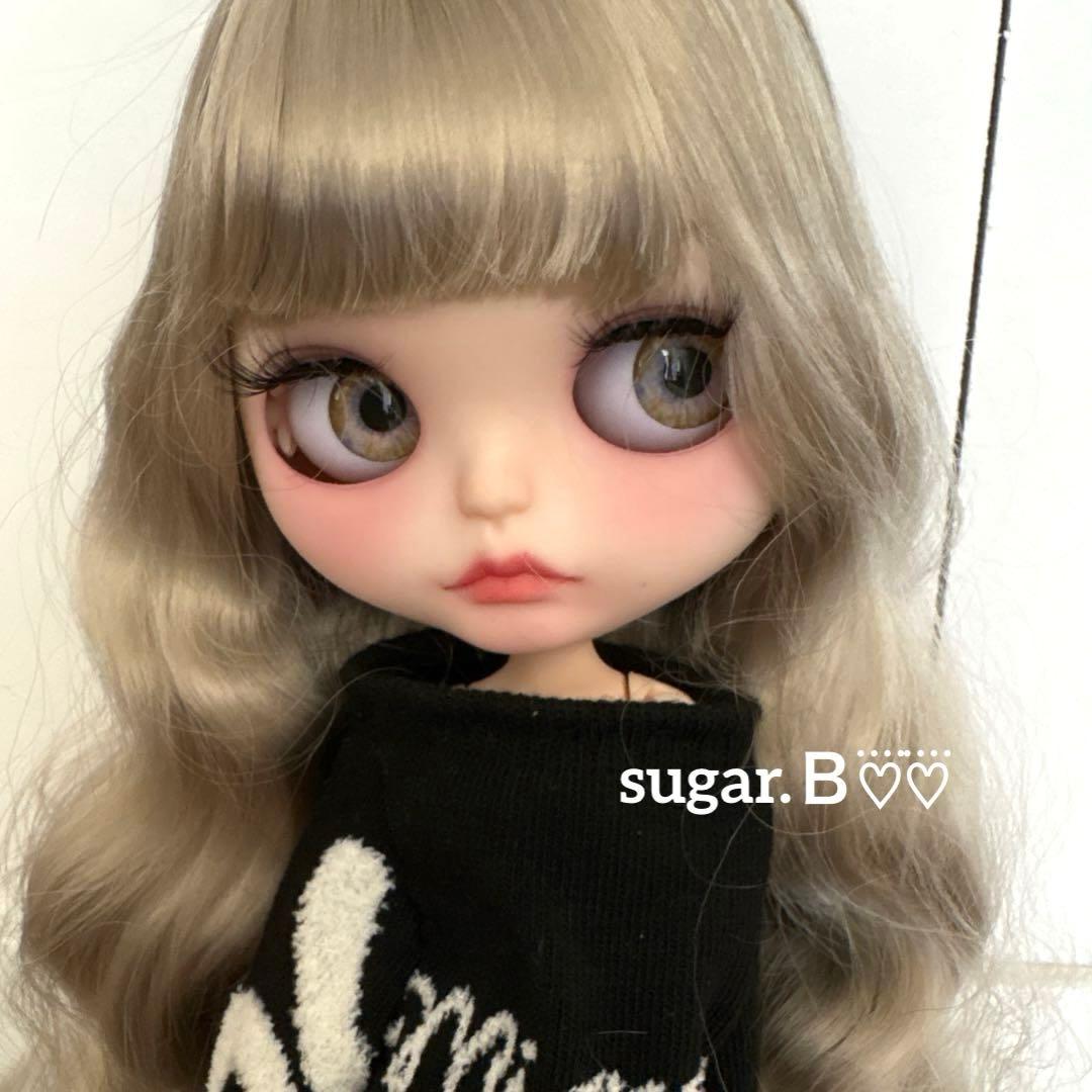 新年♡アイシードールカスタム❤︎シルバーブロンド❤︎