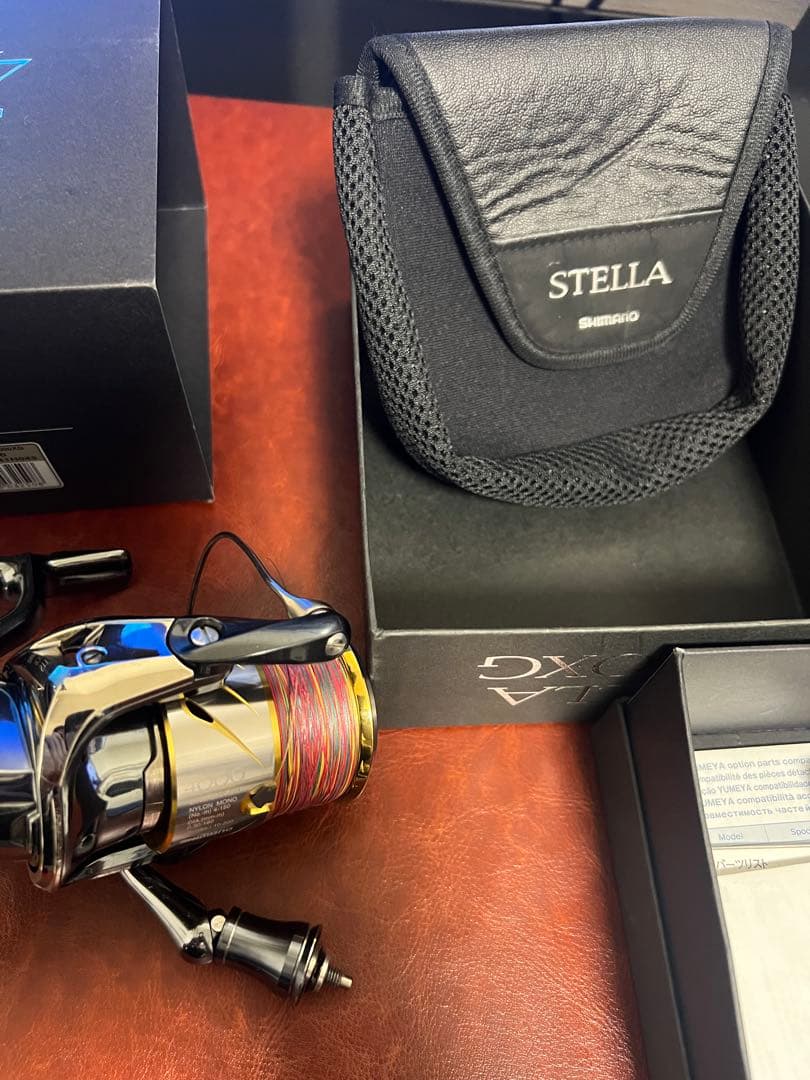 シマノ ステラ 4000XG 夢屋ハンドル　スプール付き