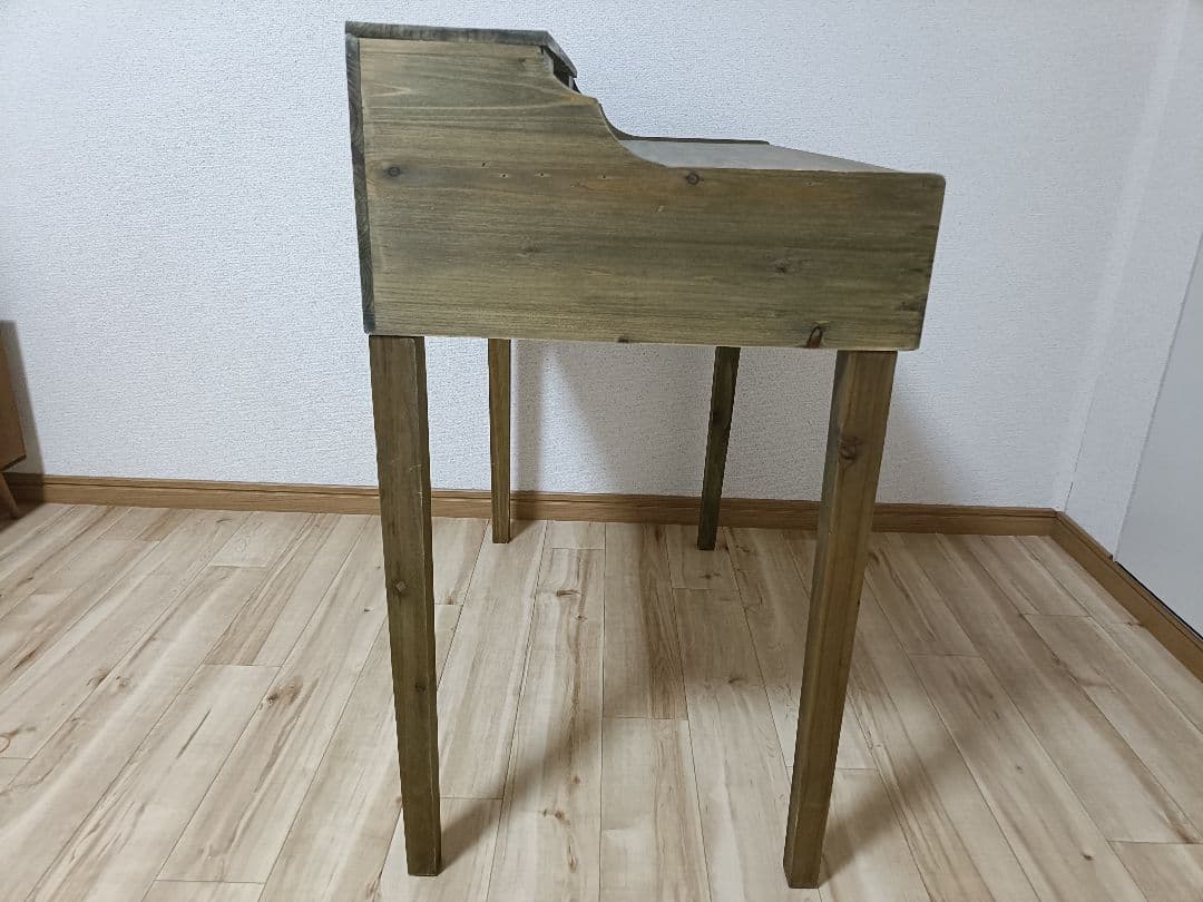 WEB限定 引き出しライティングデスク natural antique サリュ