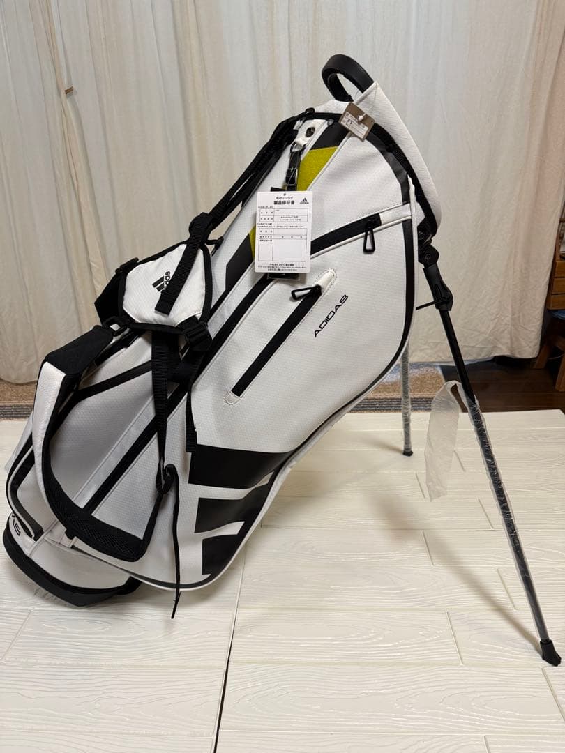 ふみちゃんadidas ゴルフバッグキャディバッグDG711 HG5752