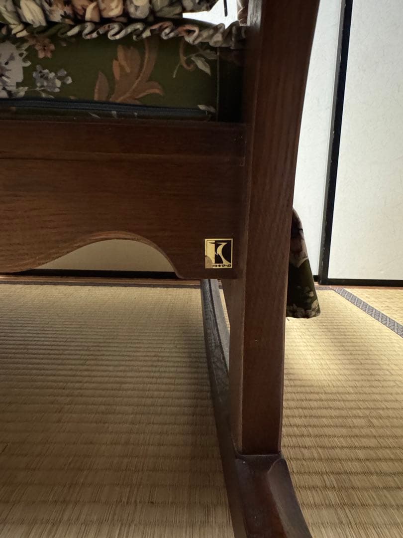 HIDA　飛騨産業　キツツキマーク　高穂　ロッキングチェア