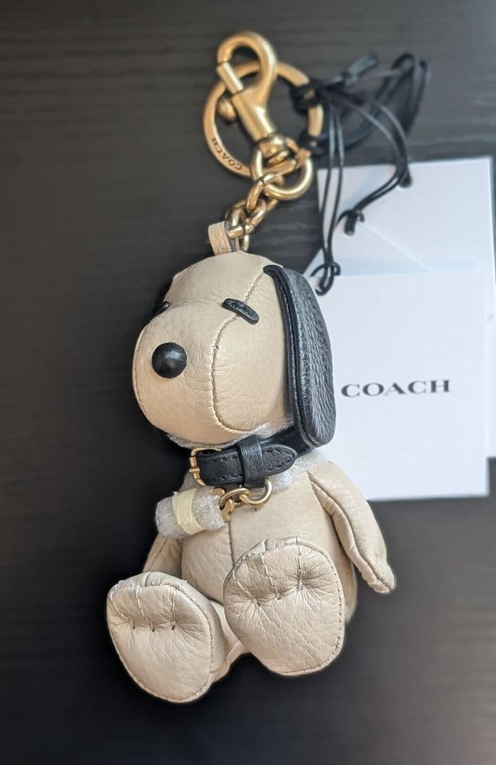 ⭐︎新品⭐︎【COACH X PEANUTS】スヌーピー バッグ チャーム　限定