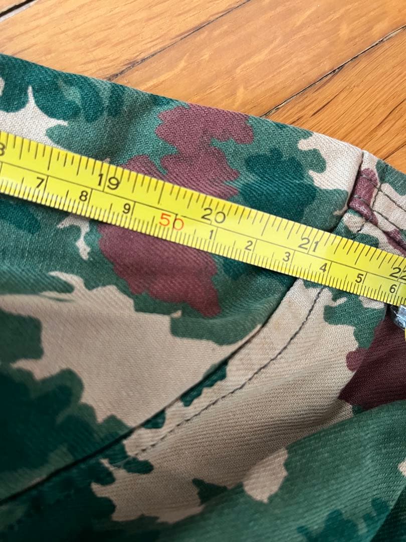ハンガリー軍　珍しい　ヴィンテージ　迷彩　ツーピース