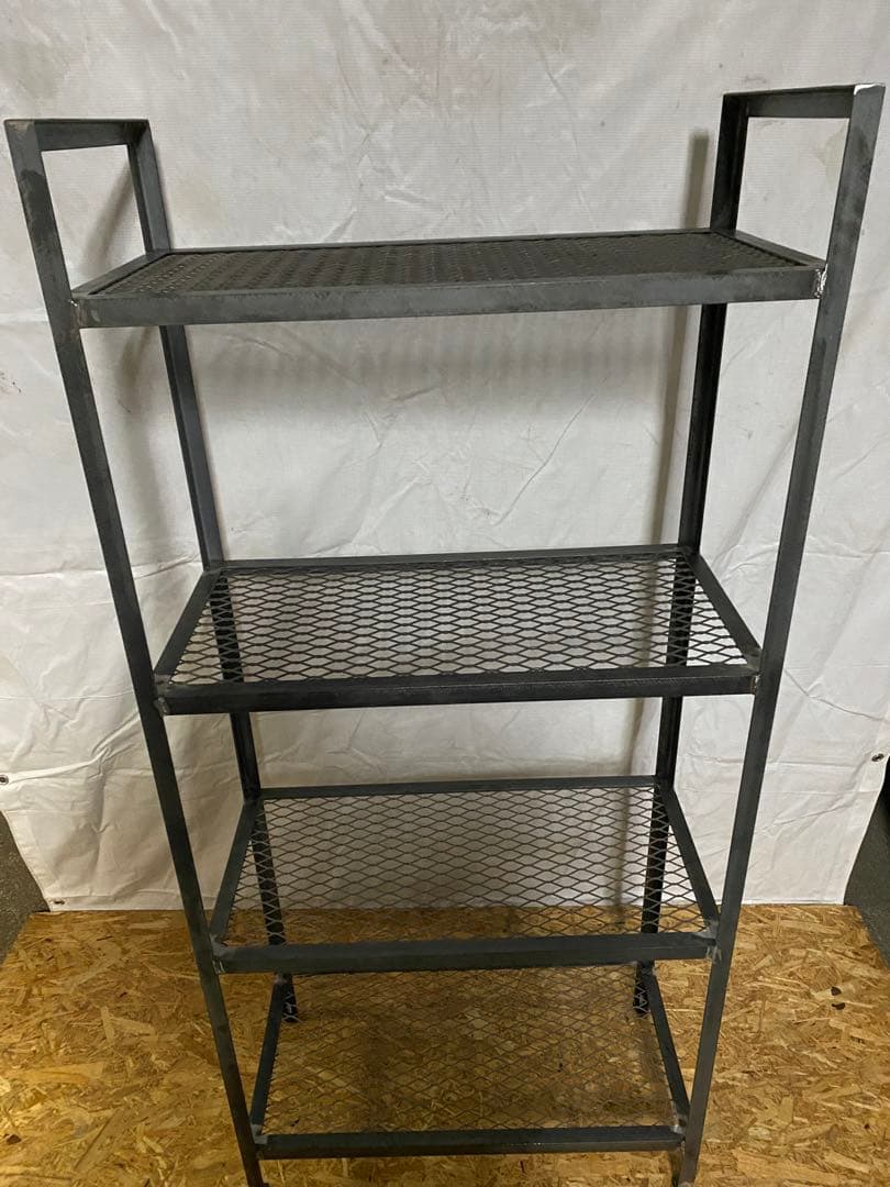 アイアンシェルフ　アイアンラック　棚　インダストリアル アイアン家具