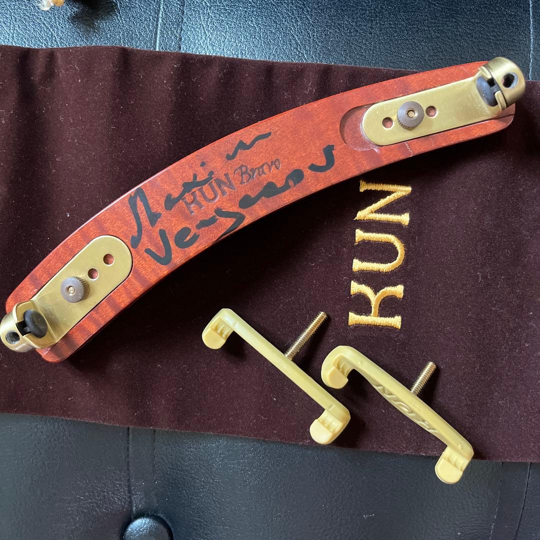 バイオリン肩当て kun bravo クン ブラボー Vengerovサイン入り