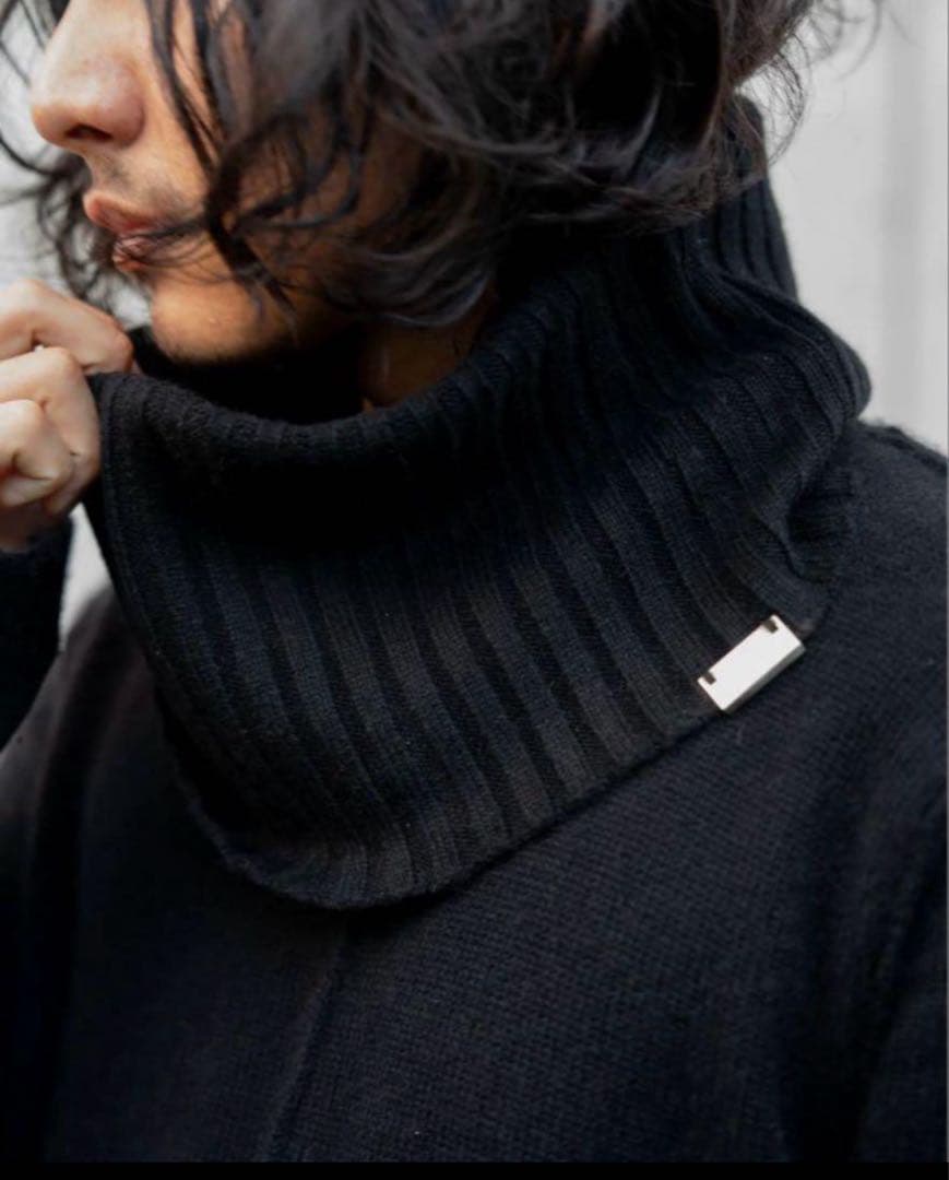 pry カシミア100%　スヌード　SLV925