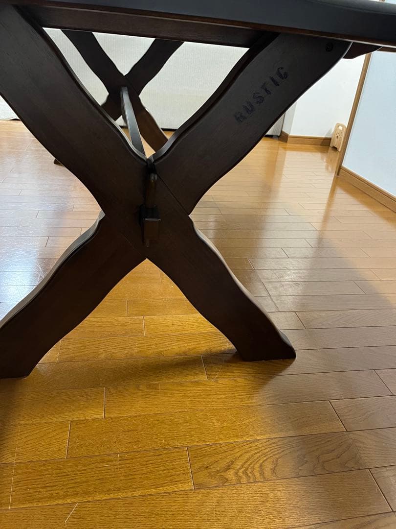 カリモク　RUSTIC シリーズ ダイニングテーブル　180×100×68㎝