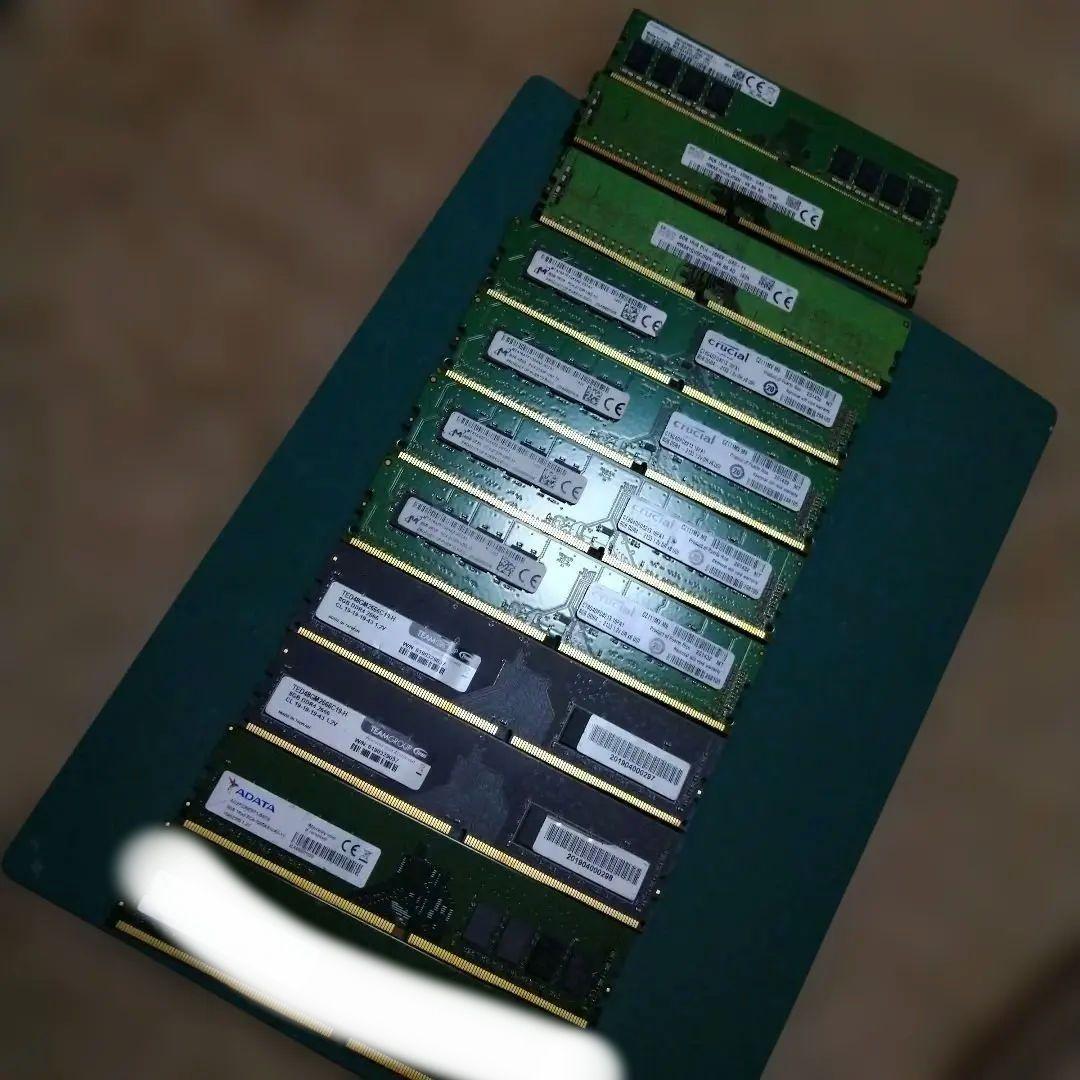 8GB DDR4 メモリ　10枚まとめ売り