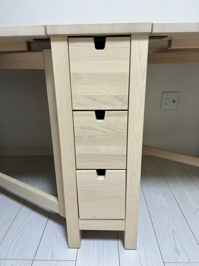 【極美品】IKEA イケア　NORDEN バタフライテーブル　折りたたみテーブル