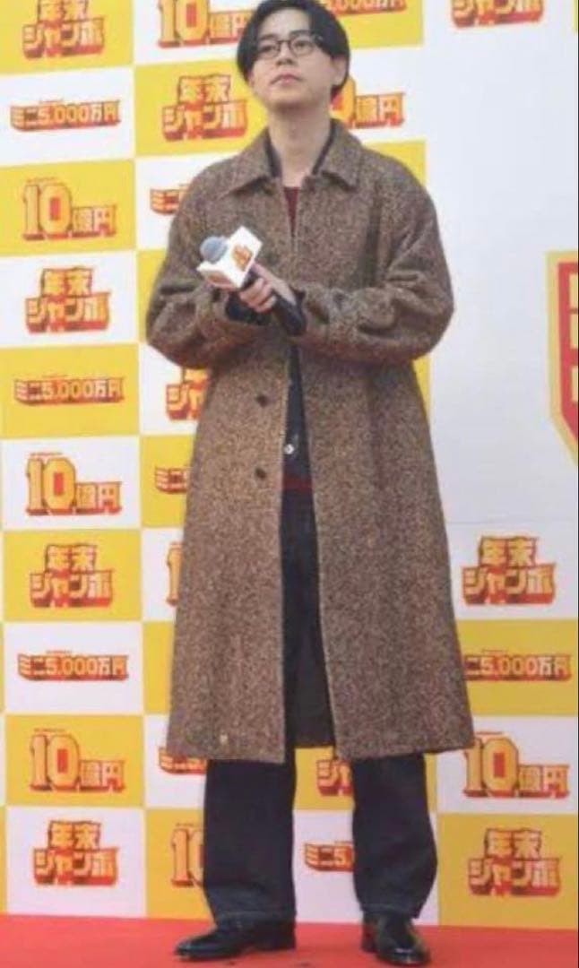 オーラリー WOOL ALPACA HERRINGBONE TWEEDコート