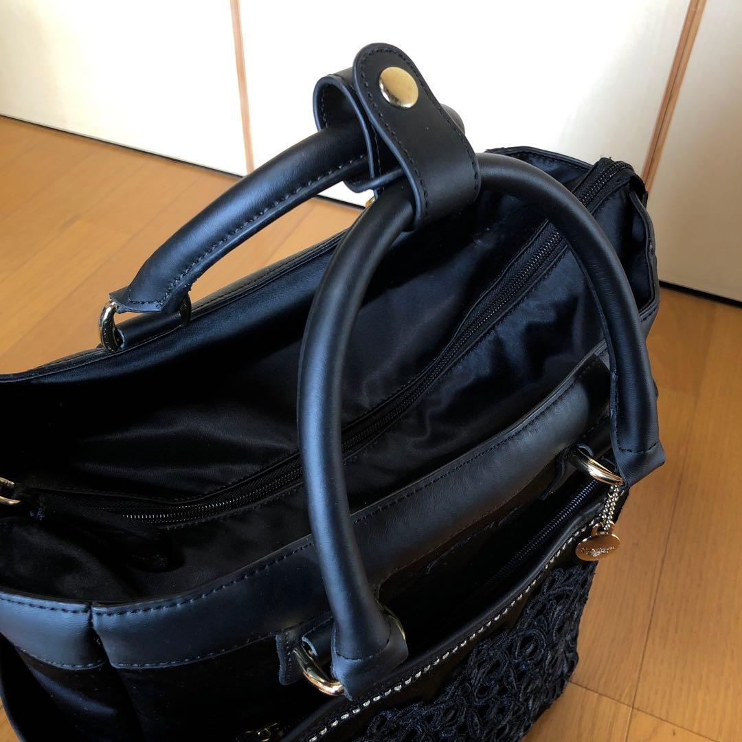 SWANY キャリーバッグ　近沢レースコラボ　ブラック