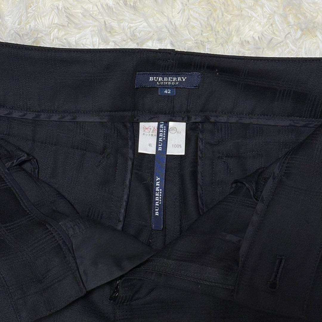 【大きいサイズ】バーバリーロンドン　パンツスーツ　シャドーチェック 42