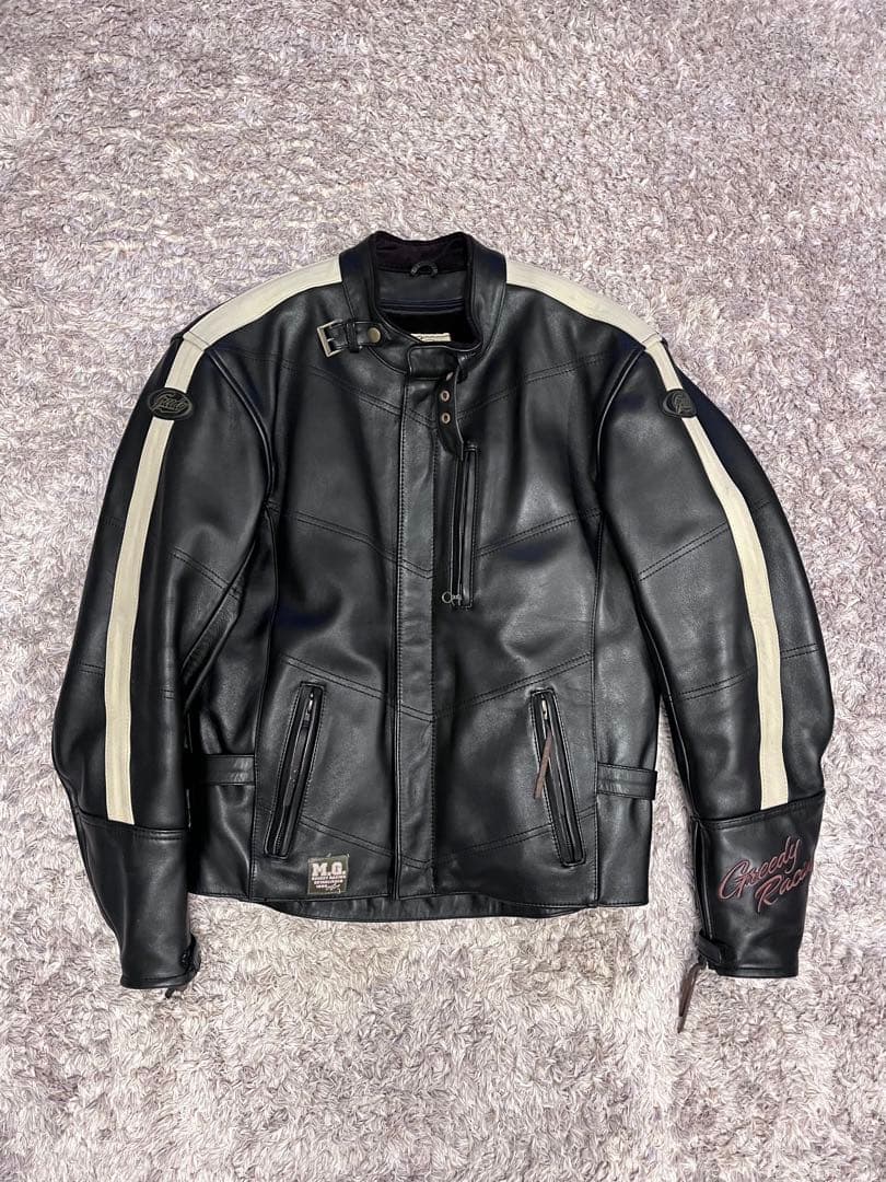 GREEDY ライダースジャケット 古着