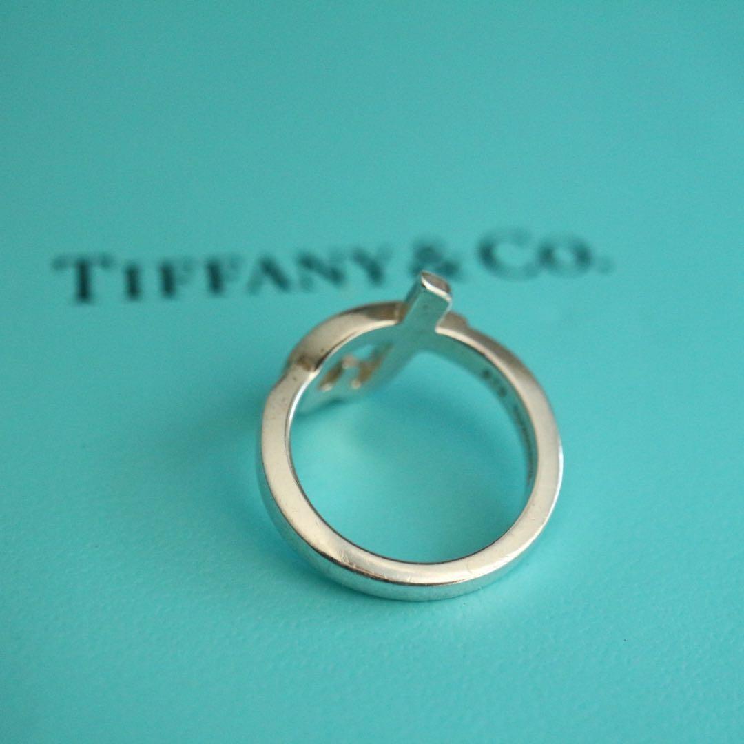 箱袋有り✨美品✨11号ティファニー ラビングハートリングシルバー 925
