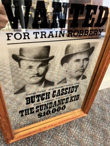 70'S★ブッチキャシディ★サンダンスキッド★指名手配★パブミラー★ビンテージ