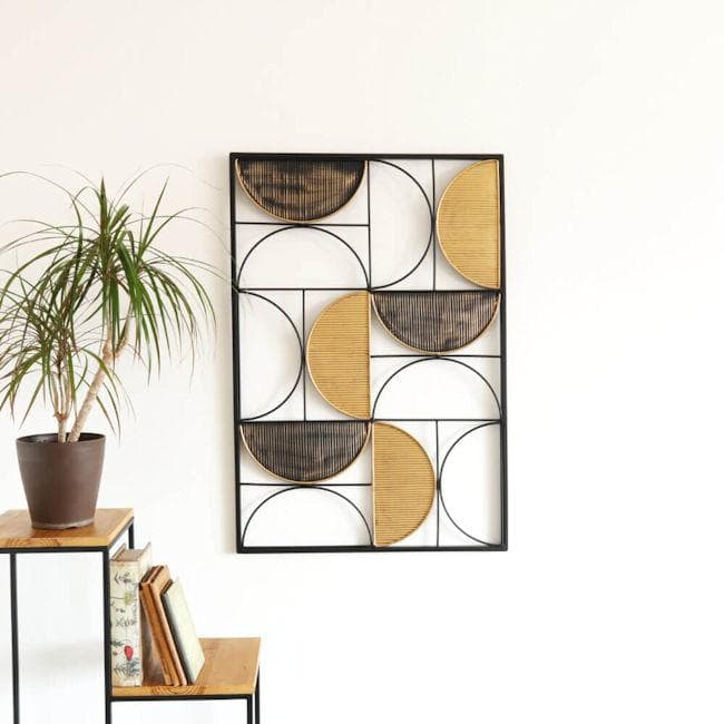 アンティーク調アイアン壁掛けウォールアート 壁飾り アートパネル（695）