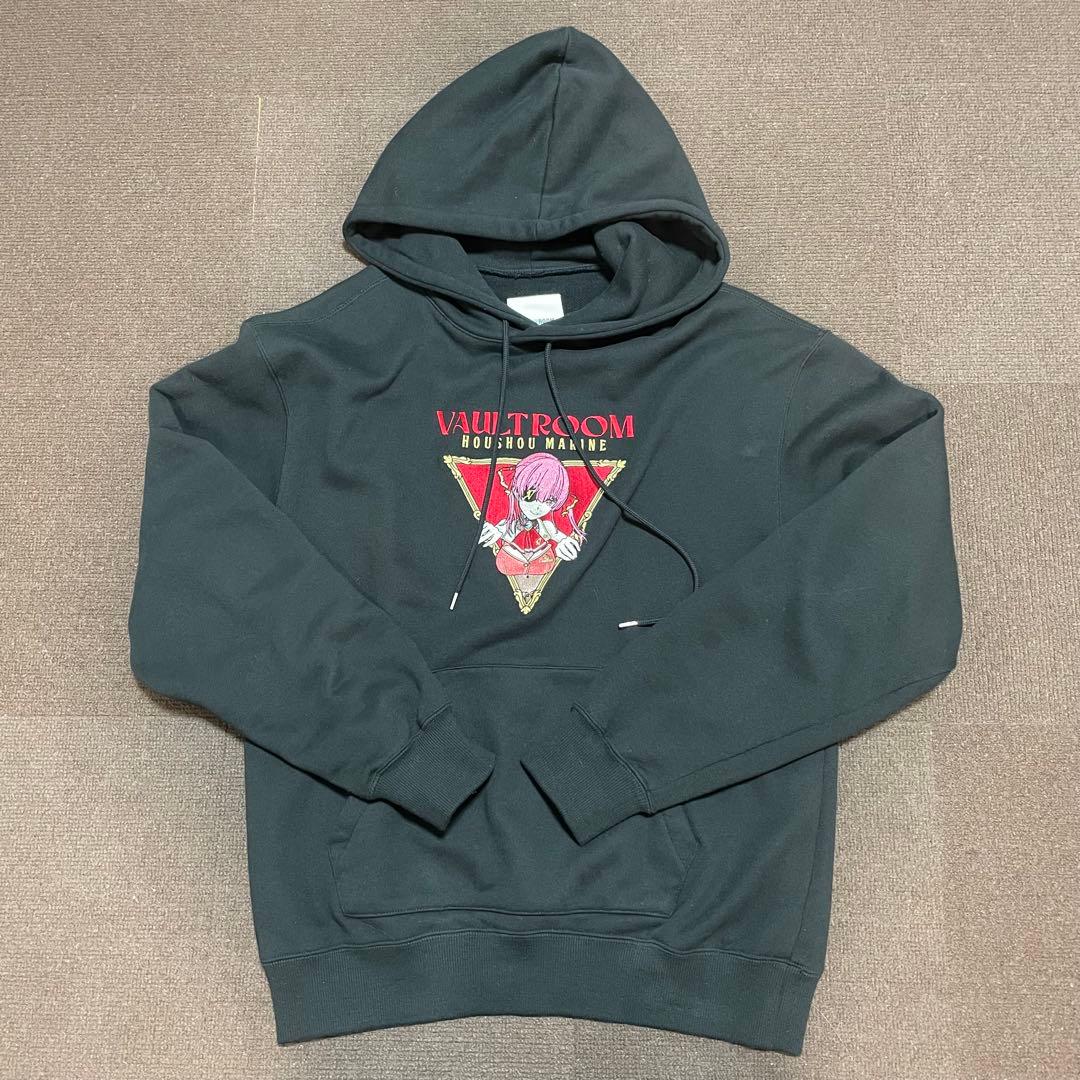 VR × MARINE HOODIE COL：BLACK