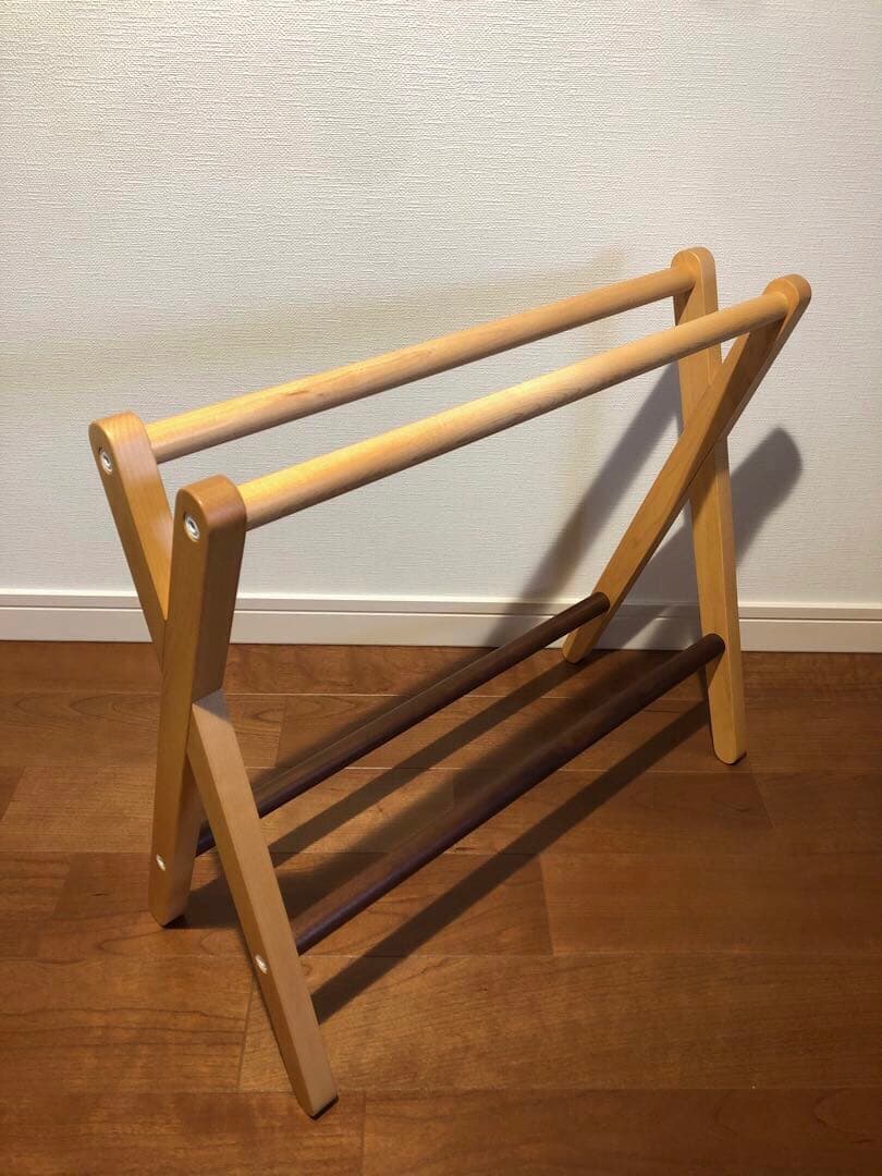 cosine コサイン 旭川家具 2種無垢材 スリッパラック カンディハウス