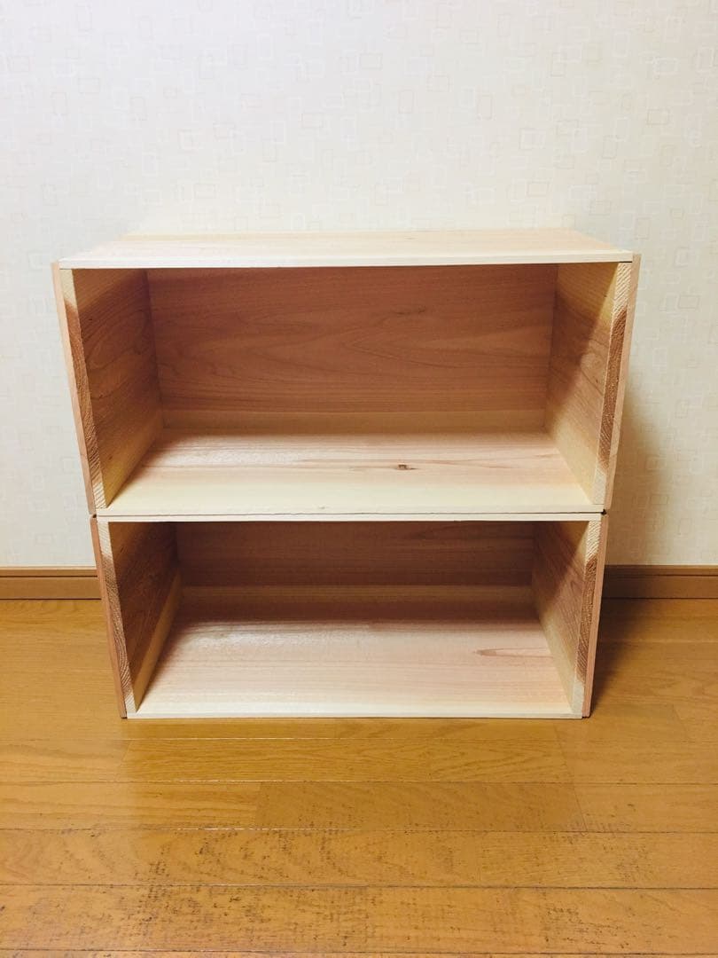 【新品】 青森 りんご箱 木箱 木製 杉 4箱セット