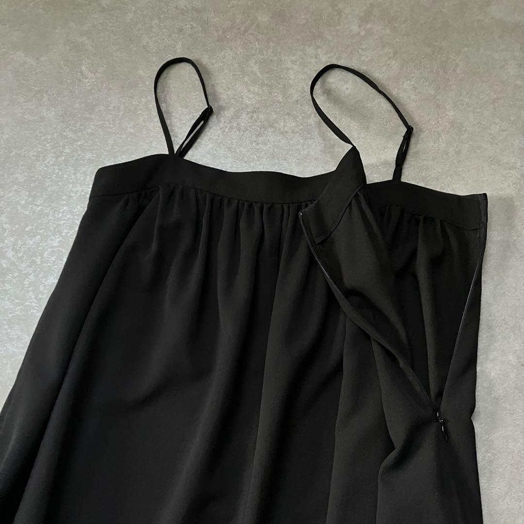 美品 2025 plage BARE サロペット 36ブラック 完売