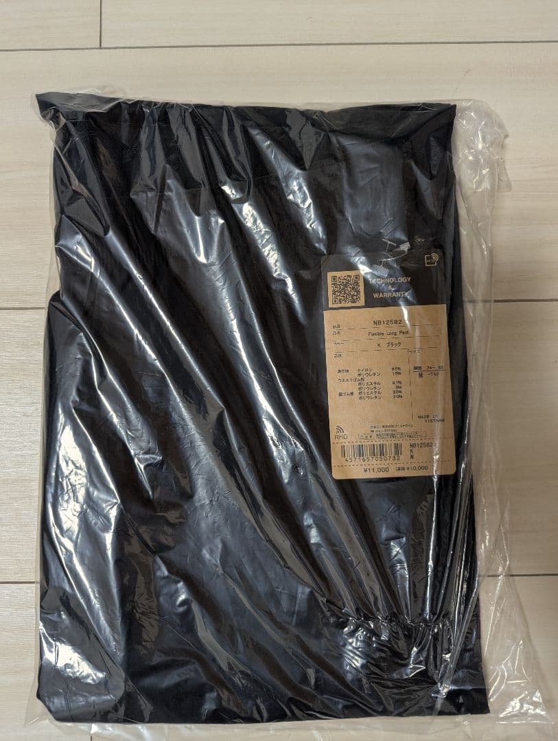 ノースフェイス フレキシブルロングパンツ NB12582 K M