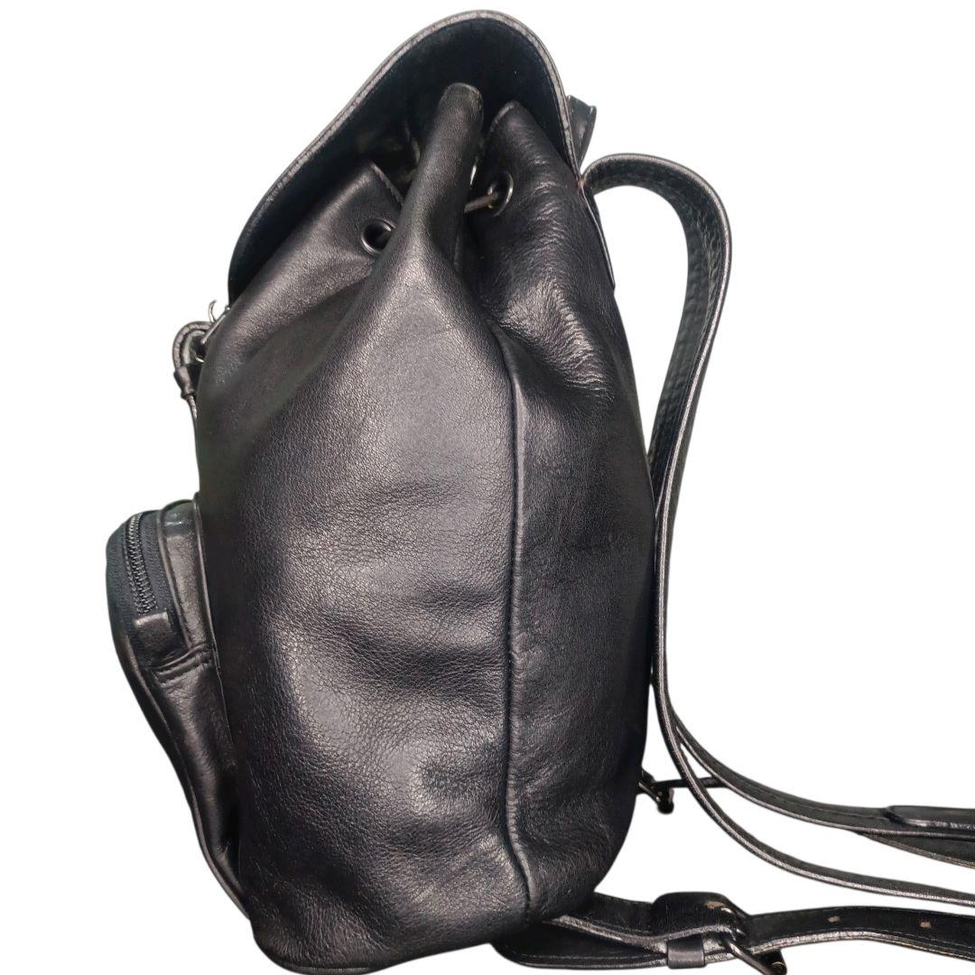 ✨PORTER CORTINA オールレザー フラップ シボ革 リュック 黒