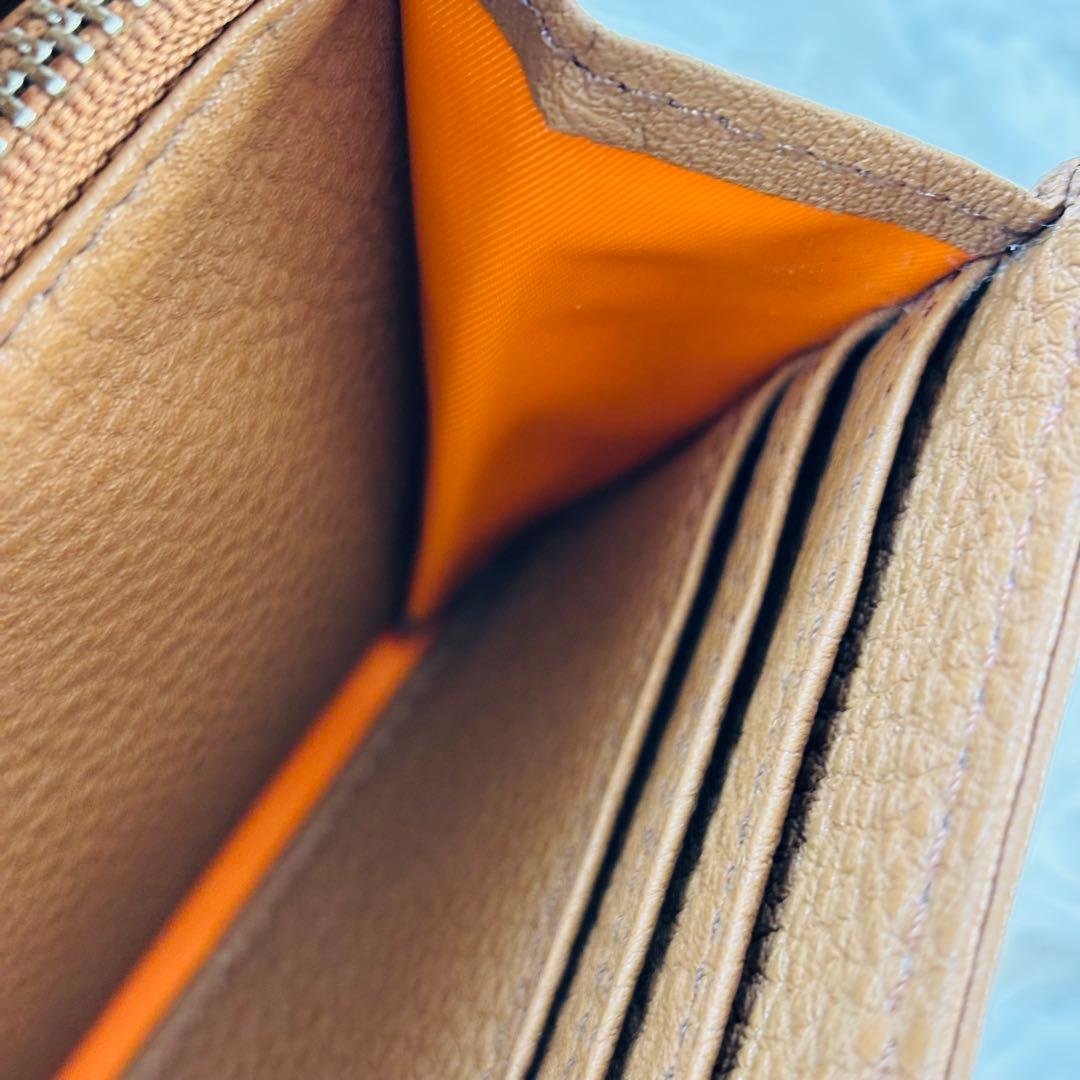 ポーター カーム ロングウォレット LONG WALLET キャメル レザー