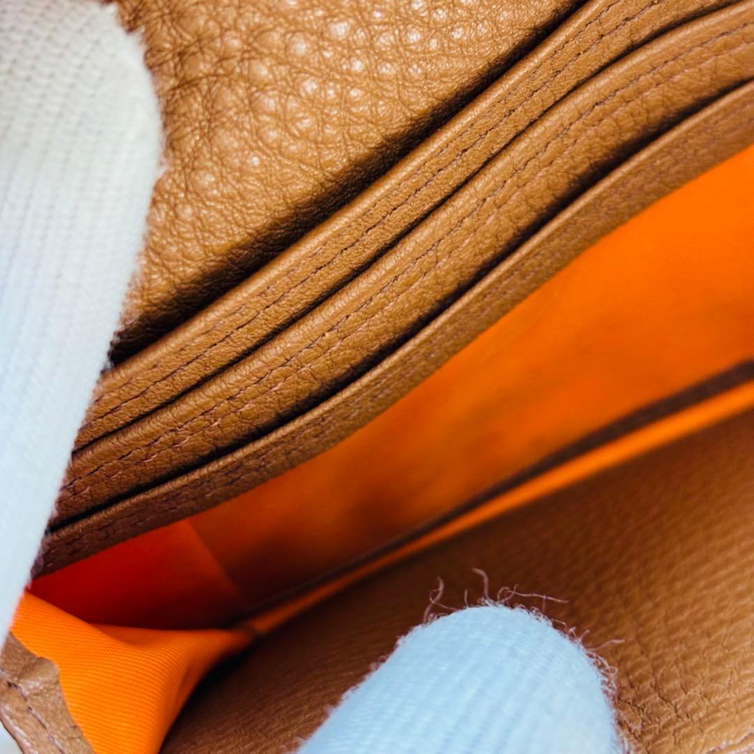 ポーター カーム ロングウォレット LONG WALLET キャメル レザー