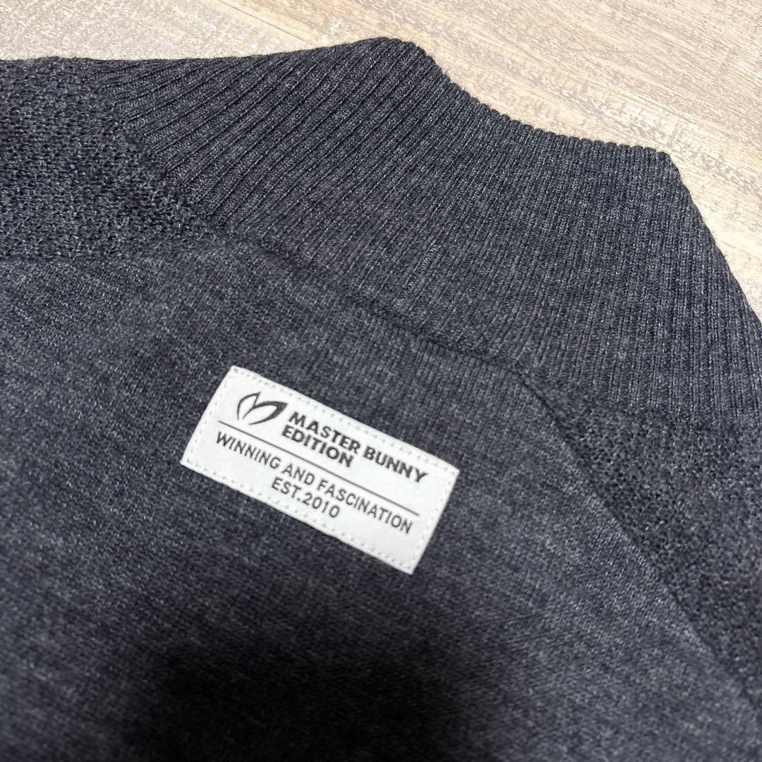 マスターバニー★毛80%混★ストレッチジップジャケット【メンズ サイズ4（M）】