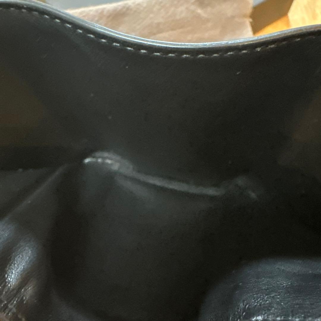 BOTTEGA VENETA 三つ折り財布 黒 レザー