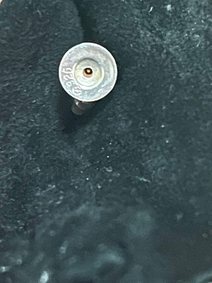 Chrome Hearts 片耳用ピアス ルビー