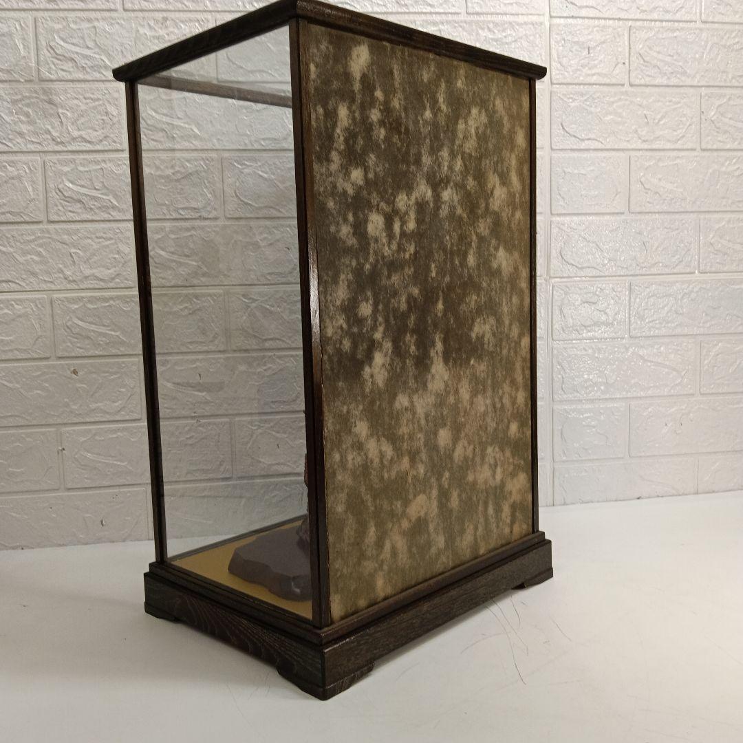 銅滴　台座付き　置物　上197