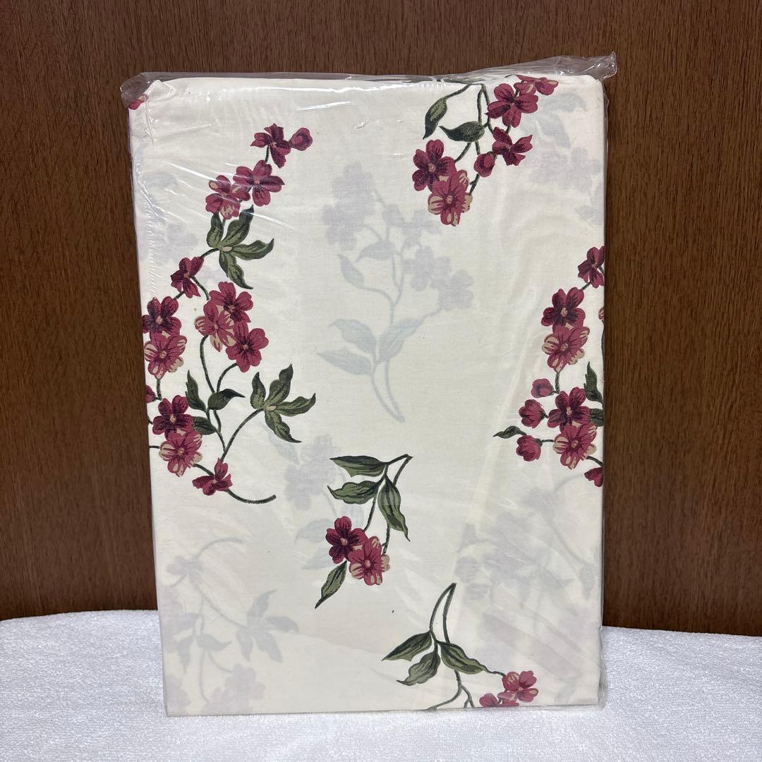 maruhati 花柄 シングル掛け布団・敷き布団・枕カバー　3点セット