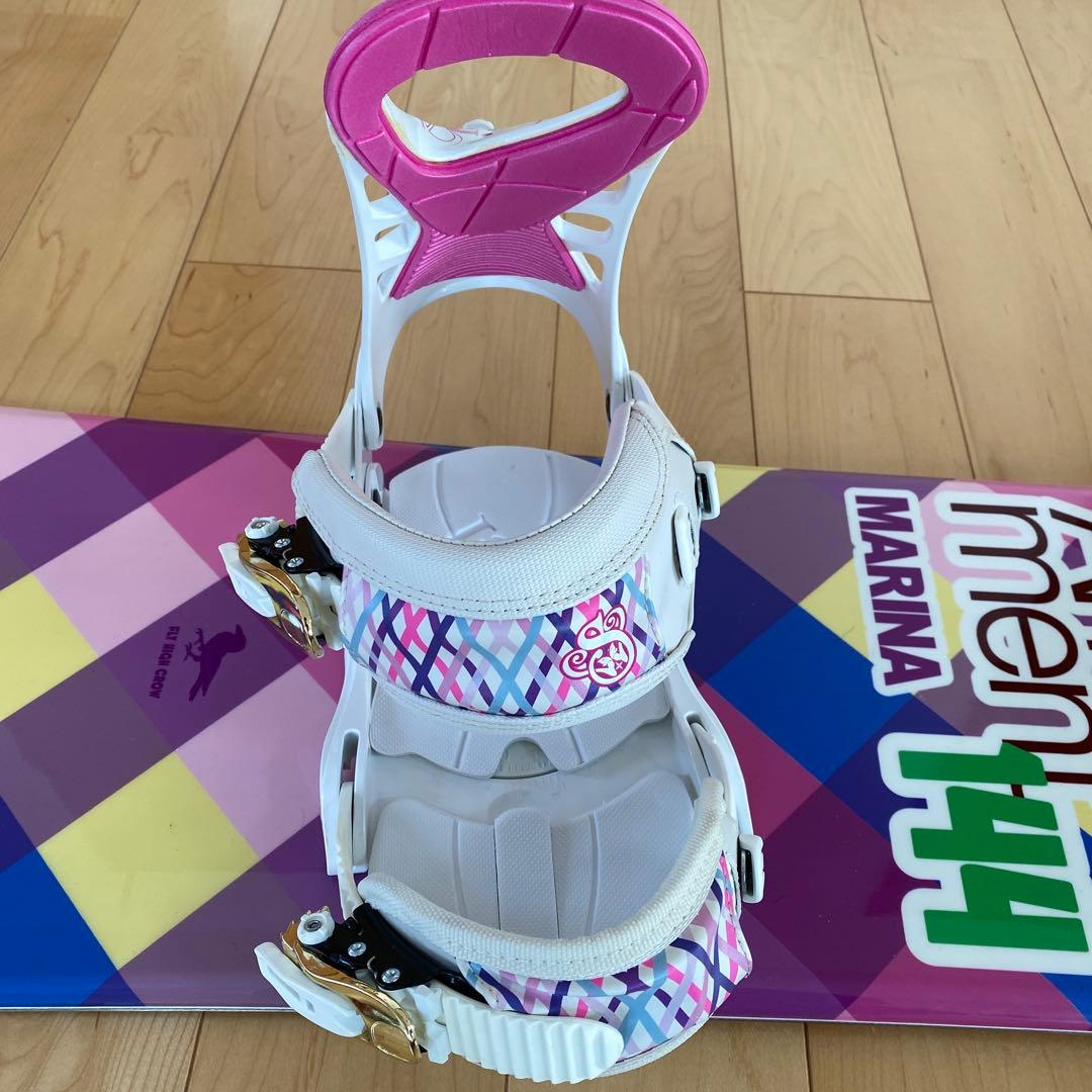 美品　Modern 144cm ビンディングS/Mサイズ　　ケース付き　送料込