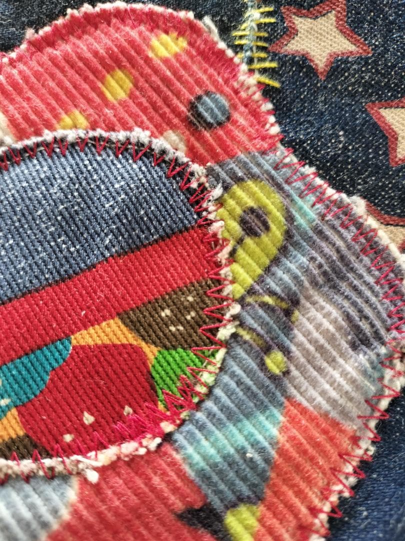 ムチャチャ　非売品　パッチワークキルト　布