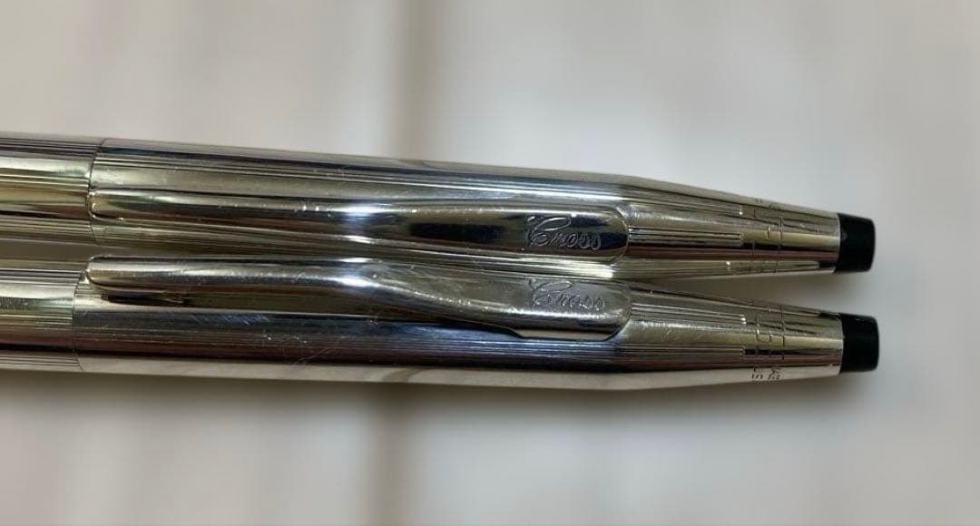 CROSS クロス スターリングシルバー ボールペン シャーペン セット
