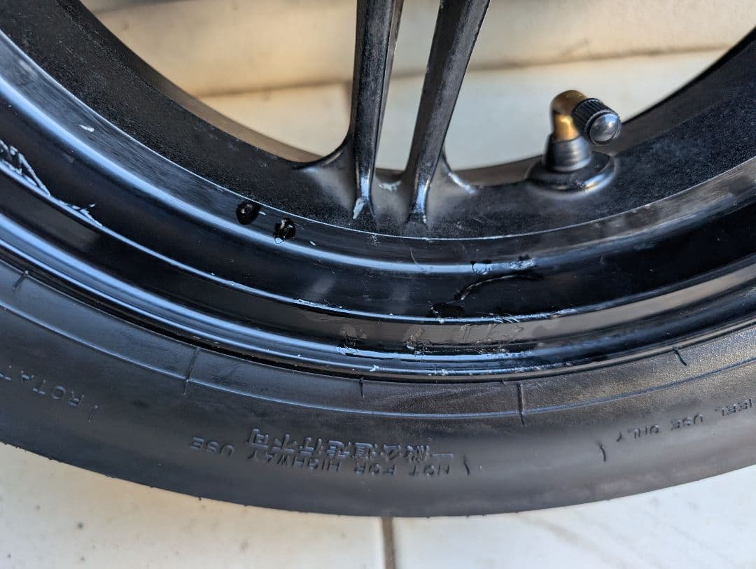 Z125PROホイール　　　KSR110　KSR2等加工流用にいかがでしょうか？