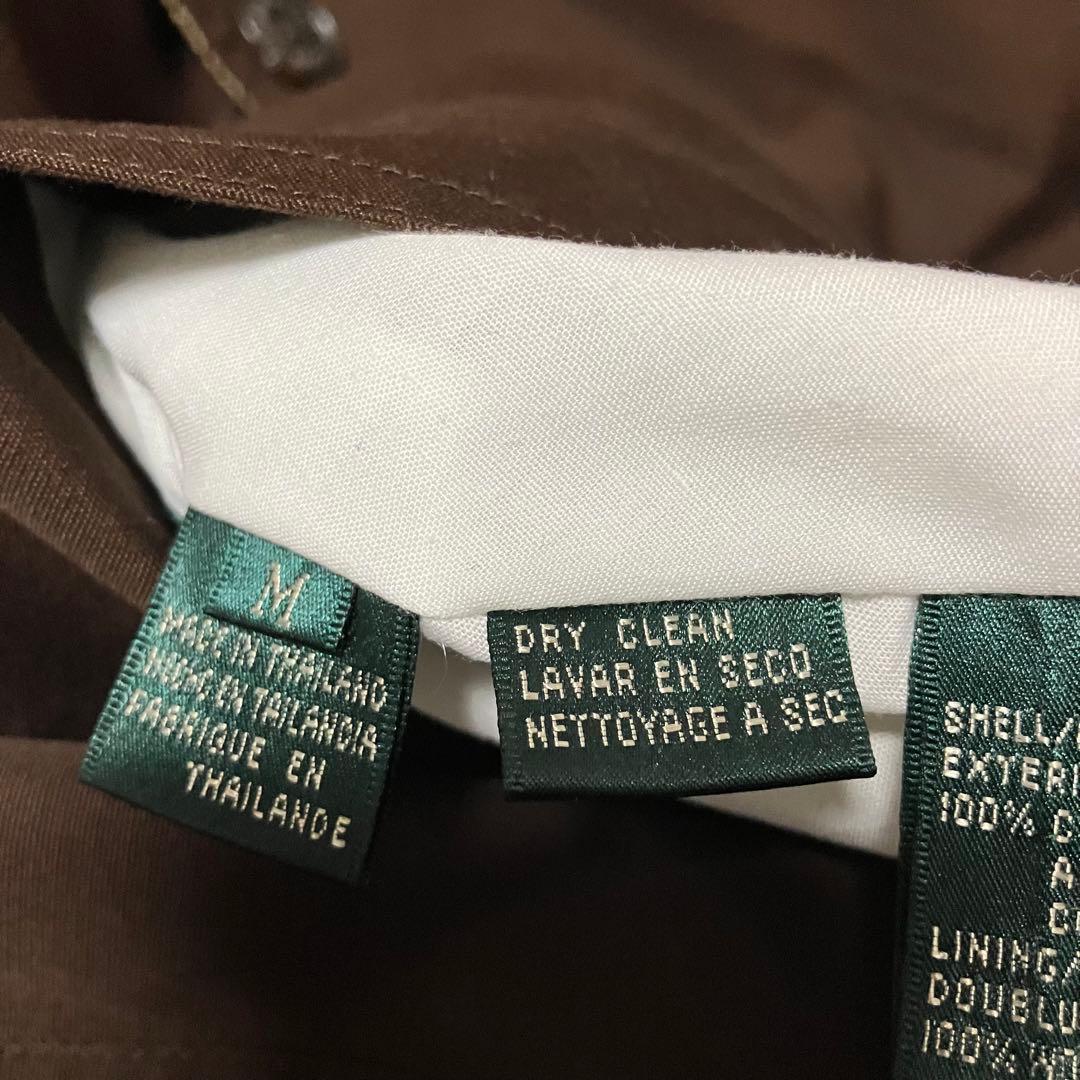 ラルフローレン ステンカラーコート リバーシブル ガンクラブチェック ウール