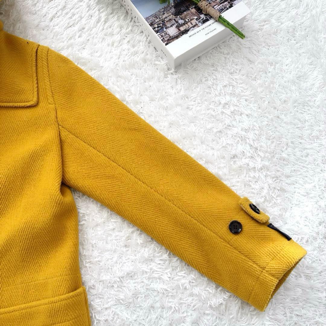 すずめ様　極美品✨ORCIVAL 希少色 ダッフルコート　ヘリンボーン