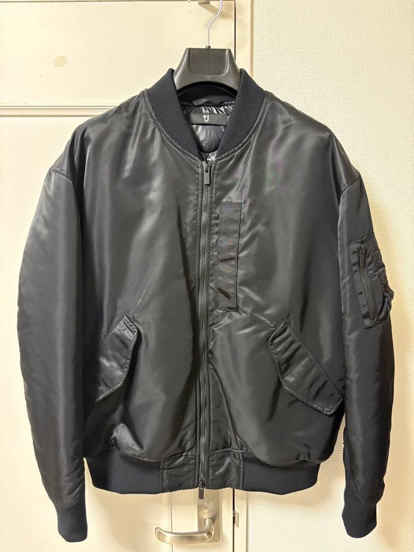 ユニクロ ジルサンダー MA-1 ダウンジャケット L 美品