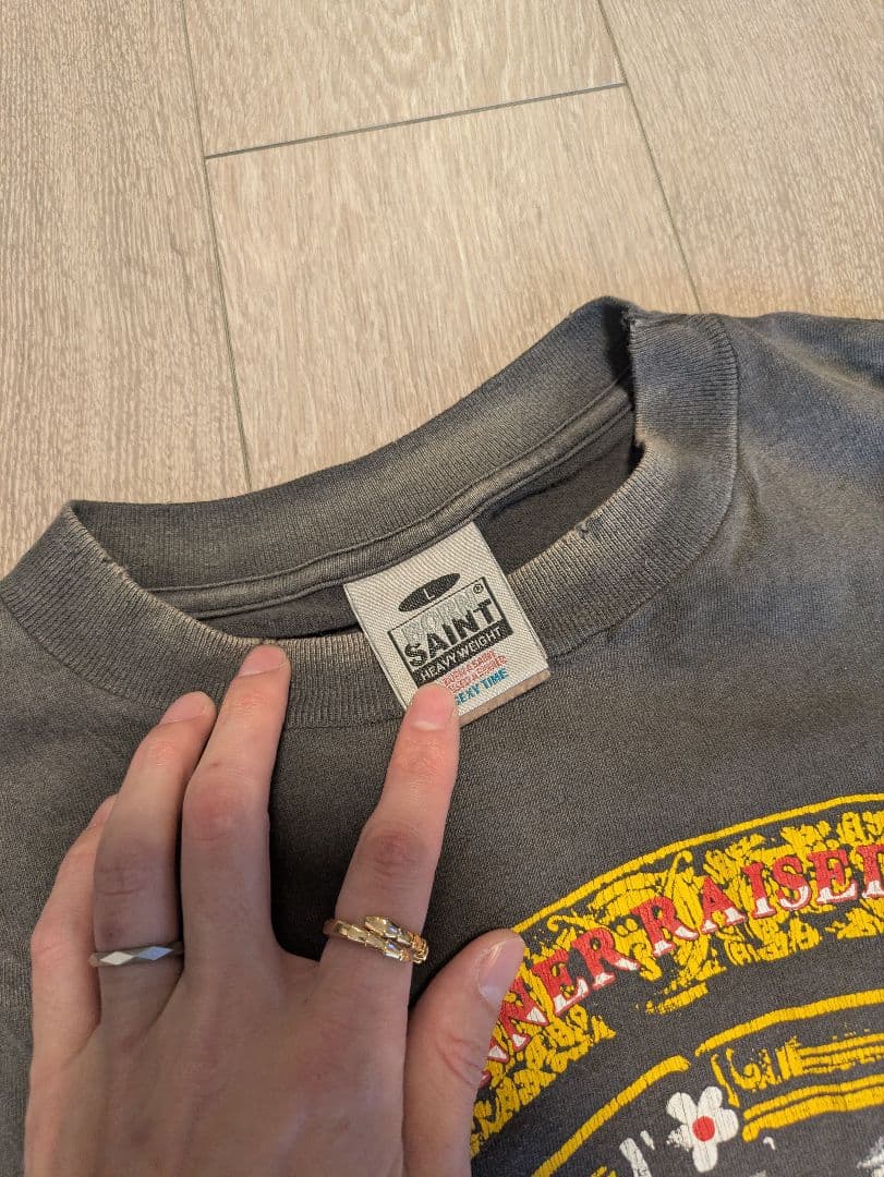 セントマイケル ロング T シャツ L