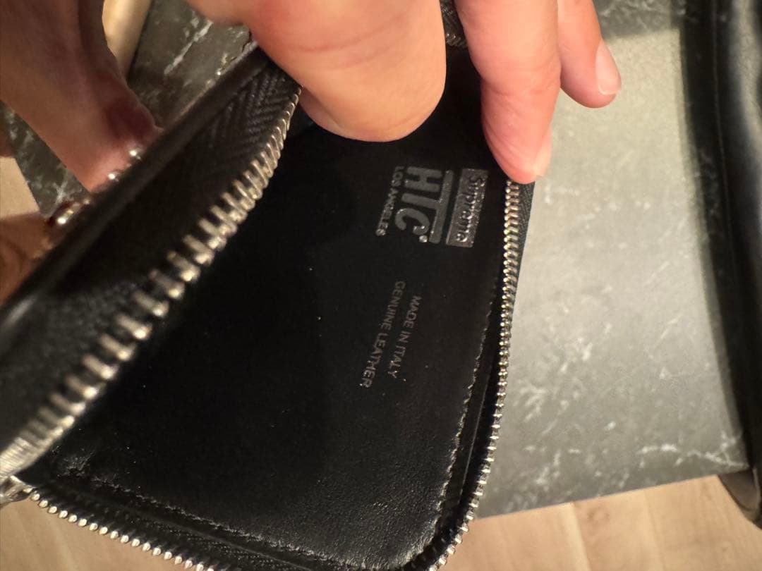 美品　Supreme x HTC Studded Wallet ブラック