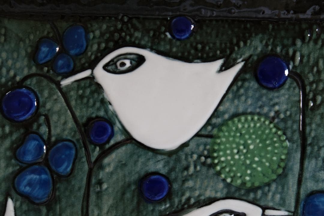 ロールストランド/シルヴィア・レウショヴィウス/陶板/プレート/リサラーソン