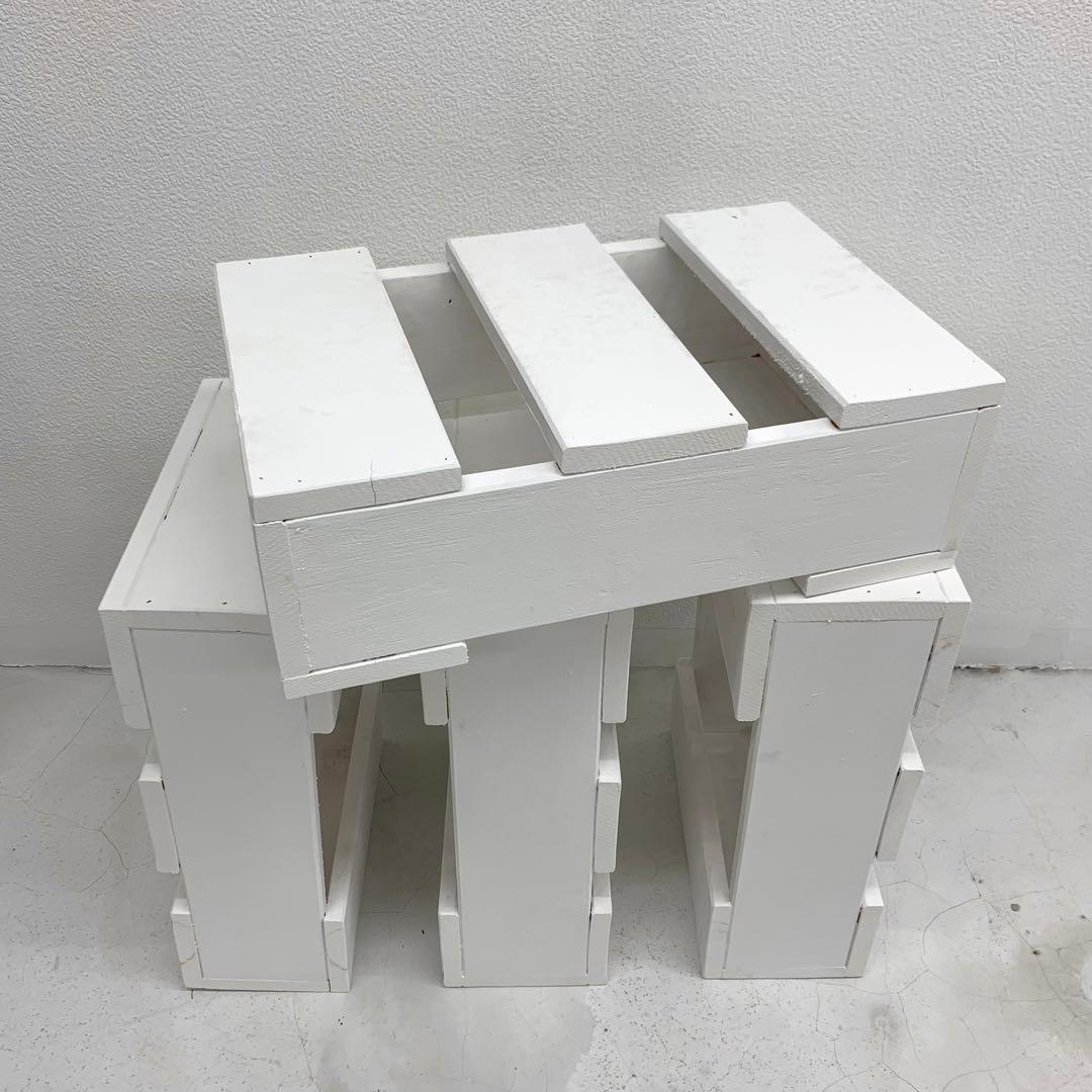 箱馬 ヒノキ ホワイト ４個セット